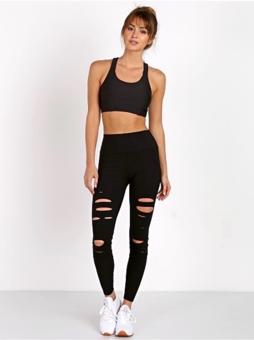 Alo Yoga Ripped Warrior collection high waisted leggings Size XXS